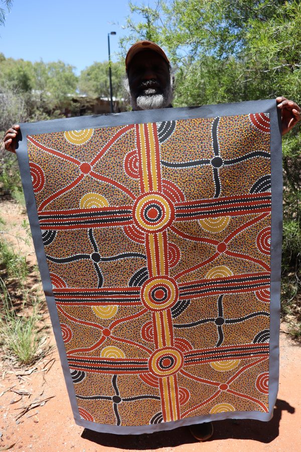 Mulga Seeds by Aboriginal artist Kevin Bird