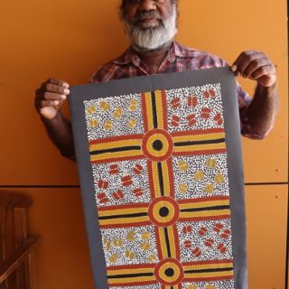 Mulga seed by Aboriginal Artist Kevin Bird