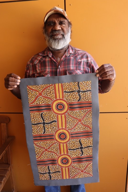 Central Australia Aboriginal Art Kevin Bird